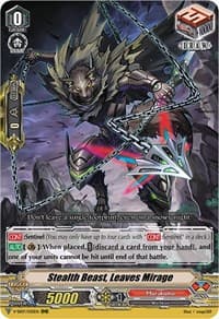 Stealth Beast, Leaves Mirage - V-SS07: Clan Selection Plus Vol.1 - Cardfight Vanguard card