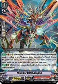 Thunder Valet Dragon - V-SS07: Clan Selection Plus Vol.1 - Cardfight Vanguard card