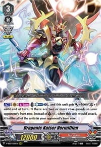 Dragonic Kaiser Vermillion - V-SS07: Clan Selection Plus Vol.1 - Cardfight Vanguard card