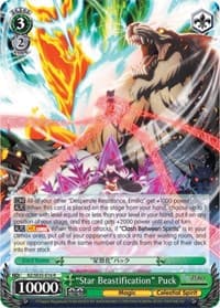 "Star Beastification" Puck - Re:ZERO: The Frozen Bond - Weiss Schwarz card