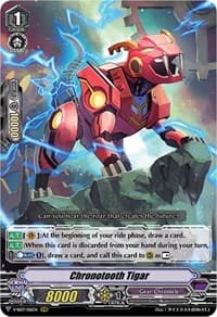 Chronotooth Tigar - V-SS07: Clan Selection Plus Vol.1 - Cardfight Vanguard card