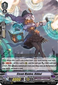 Steam Maiden, Ribbul - V-SS07: Clan Selection Plus Vol.1 - Cardfight Vanguard card