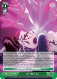 Ice Blooms - Re:ZERO: The Frozen Bond - Weiss Schwarz card