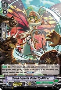 Small Captain, Butterfly Officer - V-SS07: Clan Selection Plus Vol.1 - Cardfight Vanguard card
