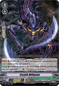 Stealth Millipede - V-SS07: Clan Selection Plus Vol.1 - Cardfight Vanguard card