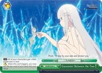 Encounter Between the Two - Re:ZERO: The Frozen Bond - Weiss Schwarz card