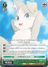 Believe That Time Will Come, Puck (Parallel Foil) - Re:ZERO: The Frozen Bond - Weiss Schwarz card