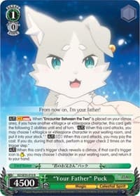 "Your Father" Puck (Parallel Foil) - Re:ZERO: The Frozen Bond - Weiss Schwarz card