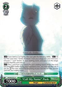 "Call My Name" Puck (Parallel Foil) - Re:ZERO: The Frozen Bond - Weiss Schwarz card