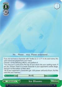 Ice Blooms (Parallel Foil) - Re:ZERO: The Frozen Bond - Weiss Schwarz card