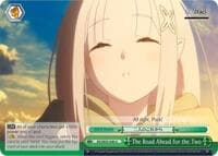 The Road Ahead for the Two (Parallel Foil) - Re:ZERO: The Frozen Bond - Weiss Schwarz card