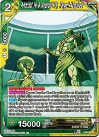 Android 14 & Android 15, Target Acquired - Battle Evolution Booster - Dragon Ball Super: Masters card