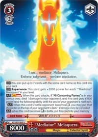 "Mediator: Melaquera (Parallel Foil) - Re:ZERO: The Frozen Bond - Weiss Schwarz card