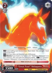"Great Four" Melaquera (Parallel Foil) - Re:ZERO: The Frozen Bond - Weiss Schwarz card