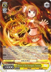 Throne of the Strongest, Tsuruno (SP) - Magia Record: Puella Magi Madoka Magica [Side Story] (Mobile) - Weiss Schwarz card