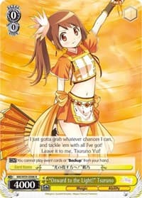 "Onward to the Light!" Tsuruno - Magia Record: Puella Magi Madoka Magica [Side Story] (Mobile) - Weiss Schwarz card