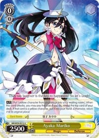 Ayaka Mariko - Magia Record: Puella Magi Madoka Magica [Side Story] (Mobile) - Weiss Schwarz card