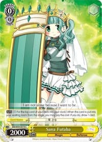 Sana Futaba - Magia Record: Puella Magi Madoka Magica [Side Story] (Mobile) - Weiss Schwarz card