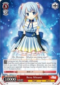 Rena Minami - Magia Record: Puella Magi Madoka Magica [Side Story] (Mobile) - Weiss Schwarz card