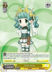 Petit Sana - Magia Record: Puella Magi Madoka Magica [Side Story] (Mobile) - Weiss Schwarz card