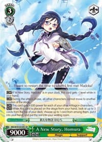 A New Story, Homura (SR) - Magia Record: Puella Magi Madoka Magica [Side Story] (Mobile) - Weiss Schwarz card