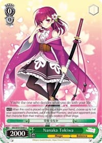 Nanaka Tokiwa - Magia Record: Puella Magi Madoka Magica [Side Story] (Mobile) - Weiss Schwarz card