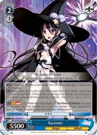 Kazumi - Magia Record: Puella Magi Madoka Magica [Side Story] (Mobile) - Weiss Schwarz card
