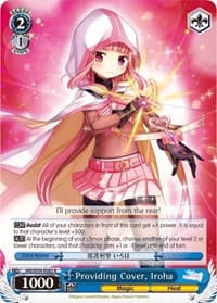 Providing Cover, Iroha - Magia Record: Puella Magi Madoka Magica [Side Story] (Mobile) - Weiss Schwarz card