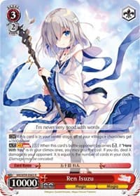 Ren Isuzu - Magia Record: Puella Magi Madoka Magica [Side Story] (Mobile) - Weiss Schwarz card