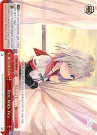 Here With You - Magia Record: Puella Magi Madoka Magica [Side Story] (Mobile) - Weiss Schwarz card