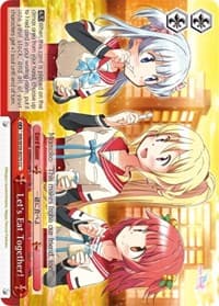 Let's Eat Together! - Magia Record: Puella Magi Madoka Magica [Side Story] (Mobile) - Weiss Schwarz card