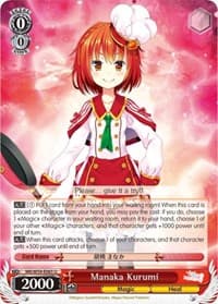 Manaka Kurumi - Magia Record: Puella Magi Madoka Magica [Side Story] (Mobile) - Weiss Schwarz card