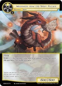 Messenger From The Spirit Village - The Magic Stone War - Zero - Force of Will card