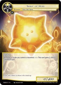 Spirit of Hope - The Magic Stone War - Zero - Force of Will card