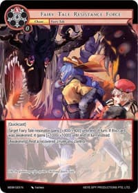 Fairy Tale Resistance Force - The Magic Stone War - Zero - Force of Will card