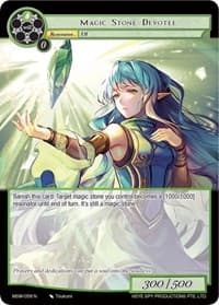 Magic Stone Devotee - The Magic Stone War - Zero - Force of Will card