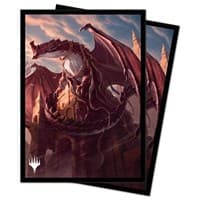 Strixhaven: School of Mages Velomachus Lorehold Standard Deck Protector sleeves for Magic (100-Pack) - Ultra Pro Card Sleeves - Card Sleeves card