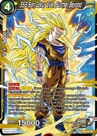 SS3 Son Goku, Even Further Beyond - Battle Evolution Booster - Dragon Ball Super: Masters card