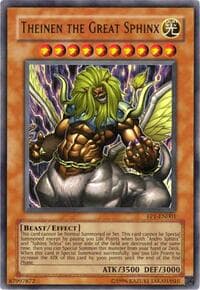 Theinen the Great Sphinx - Yu-Gi-Oh! Movie Exclusive Pack - YuGiOh card