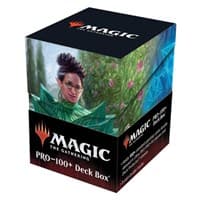 Strixhaven: School of Mages 100+ Deck Box Kianne, Dean of Substance (V5) for Magic: The Gathering - Ultra Pro Deck Boxes - Deck Boxes card