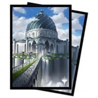 Strixhaven: School of Mages The Biblioplex Standard Deck Protector sleeves for Magic (100-Pack) - Ultra Pro Card Sleeves - Card Sleeves card