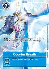 Cocytus Breath - ST2-16 (Tamer's Evolution Box) - Starter Deck 02: Cocytus Blue - Digimon Card Game card