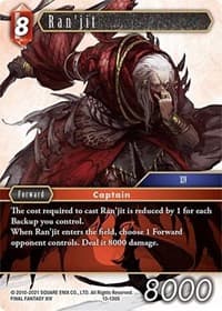 Ran'jit - Opus XIII: Crystal Radiance - Final Fantasy TCG card