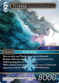 Titania - Opus XIII: Crystal Radiance - Final Fantasy TCG card