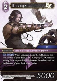 Urianger EX - Opus XIII: Crystal Radiance - Final Fantasy TCG card