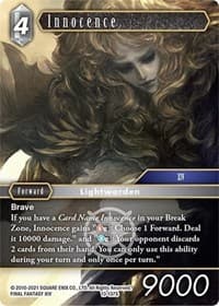 Innocence - Opus XIII: Crystal Radiance - Final Fantasy TCG card