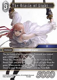 The Oracle of Light - Opus XIII: Crystal Radiance - Final Fantasy TCG card
