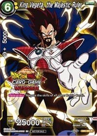 King Vegeta, the Majestic Ruler (Winner Stamped) - Tournament Promotion Cards - Dragon Ball Super: Masters card