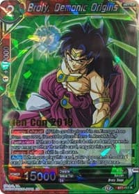 Broly, Demonic Origins (Gen Con 2019) - Promotion Cards - Dragon Ball Super: Masters card