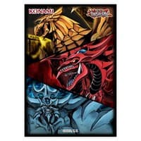 Slifer, Obelisk, & Ra Card Sleeves (50-Pack) - Konami Card Sleeves - Card Sleeves card